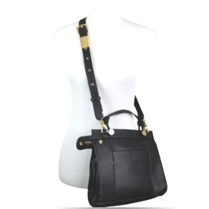 Foley & Corinna crossbody Leather Satchel Purse